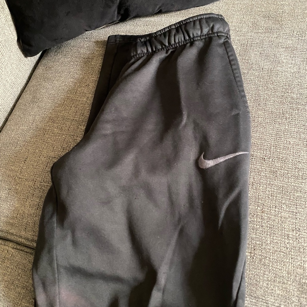 Nike Black Sweatpants with Logo